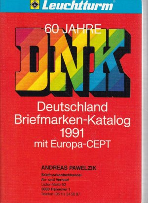 gebrauchtes Buch – Deutschland Briefmarken=Katalog - 60 Jahre DNK