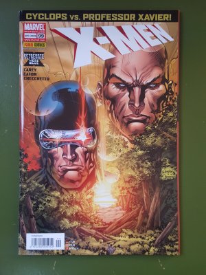 gebrauchtes Buch – Carey, Mike; Eaton – X-Men Nr. 99 - Getrennte Wege - Cyclops vs. Professor Xavier!