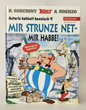 gebrauchtes Buch – Goscinny, René – Asterix Mundart Hessisch IX - Mir strunze net - mir habbe!