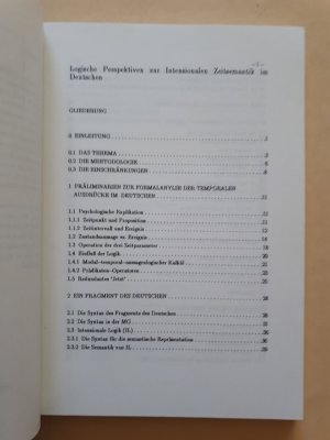 gebrauchtes Buch – Yeon Woong Kim – Logische Perspektiven zur Intensionalen Zeitsemantik im Deutschen