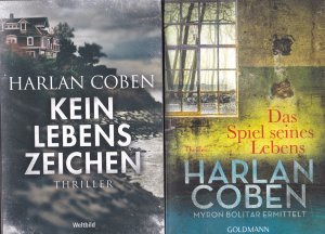 gebrauchtes Buch – Harlan Coben – Gesammelte Kriminalromane: 1 Ich schweige für dich / 2 Das Grab im Wald / 3 Kein Lebenszeichen / 4 Wer einmal lügt / 5 Das Spiel seines Lebens / 6 Schlag auf Schlag / 7 Der Insider / 8 Preisgeld / 9 Honeymoon / 10 Keine zweite Chance / 11 Kein böser Traum / 12 In seinen Händen / 13 Ich vermisse dich / 14 In ewiger Schuld / 15 In deinem Namen