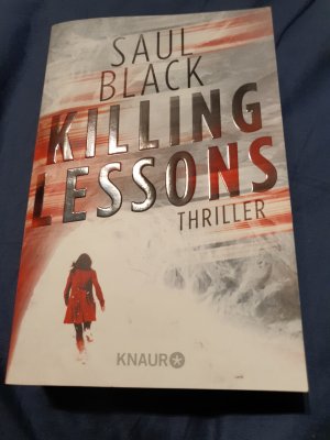 gebrauchtes Buch – Saul Black – Killing Lessons