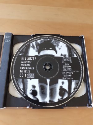 gebrauchter Tonträger – Die Ärzte – Das Beste von kurz nach früher bis jetze * 2 CD Compilation * Punk