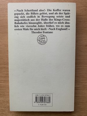 gebrauchtes Buch – Theodor Fontane – Jenseit des Tweed  Bilder und Briefe aus Schottland  mit zahlreichen Abbildungen und einem Nachwort von Otto Drude