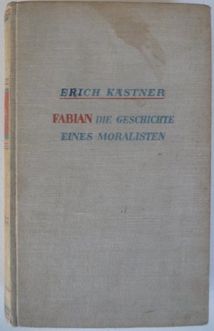 Fabian - Erstausgabe - 1931