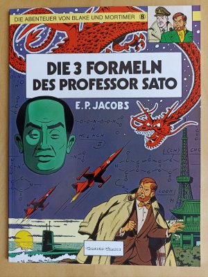 gebrauchtes Buch – Edgar-Pierre Jacobs – Blake und Mortimer 8: Die drei Formeln des Professor Sato