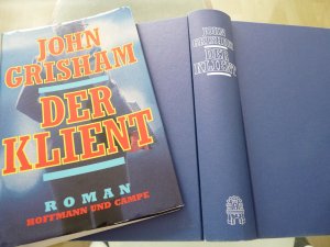 gebrauchtes Buch – John Grisham – Der Klient - Deutsche Erstausgabe 1. Auflage für Sammler/innen