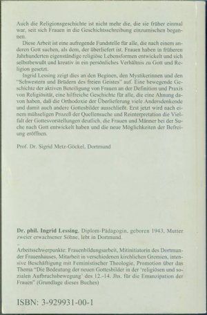 gebrauchtes Buch – Ingrid Lessing – Göttin statt Gott-Vater?