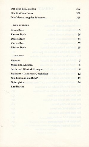 antiquarisches Buch – Martin Luther – Neues Testament und Psalmen / Nach der Übersetzung Martin Luthers