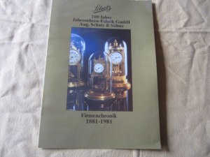 gebrauchtes Buch – Schatz & Co – 100 Jahre Jahresuhren-Fabrik Schatz