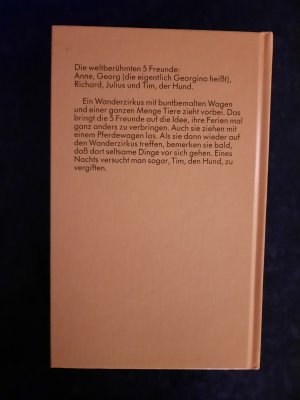 gebrauchtes Buch – Enid Blyton – Fünf Freunde beim Wanderzirkus. Band 5.