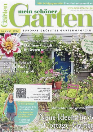 mein schöner Garten. Europas größtes Gartenmagazin August 2022