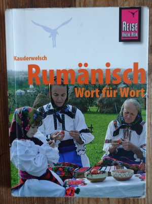 gebrauchtes Buch – Jürgen Salzer – Reise Know-How Kauderwelsch Rumänisch - Wort für Wort - Kauderwelsch-Sprachführer Band 52