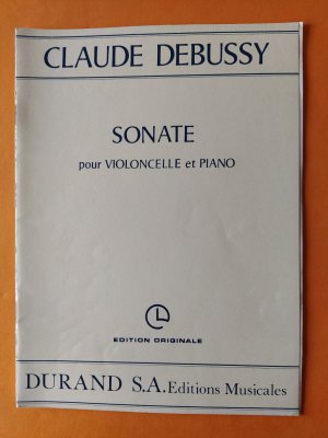antiquarisches Buch – Claude Debussy – Sonate. pour violoncelle et piano