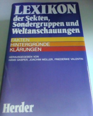 gebrauchtes Buch – Gasper, Hans; Müller – Lexikon der Sekten, Sondergruppen und Weltanschauungen