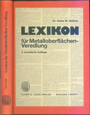 Lexikon für Metalloberflächen-Veredlung