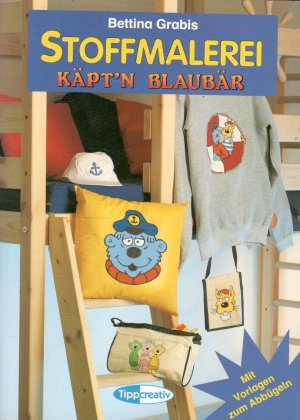 Stoffmalerei Käptn Blaubär