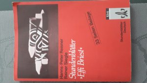 gebrauchtes Buch – Reisner, Hanns P – Stundenblätter "Effi Briest"