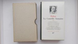 La comedie humaine VIII. Etudes de moeurs: scènes de la vie parisienne, ... vie politique, … vie Militaire ( Bibliotheque de la Pleiade, Leder, Ledereinband )