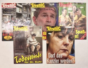 5 Ausgaben "Titanic - Das endgültige Satiremagazin": 5/1999 + 2/2000 + 5/2000 + 10/2000 + 12/2002