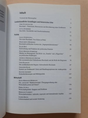 gebrauchtes Buch – Hans-Hermann Höhmann, Hans-Hennig Schröder – Russland unter neuer Führung