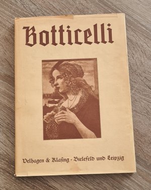 antiquarisches Buch – Ernst Steinmann – Botticelli Künstler-Monographien Band 24 Liebhaberausgaben