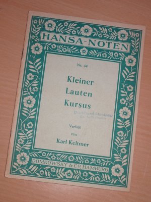 Kleiner Lauten Kursus - Hansa-Noten Nr. 44