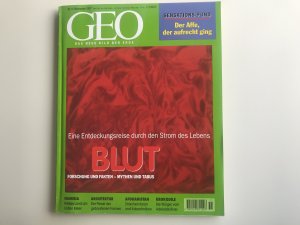 gebrauchtes Buch – Geo das neue Bild der Erde 11/1997 – Blut