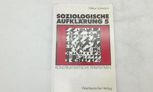 gebrauchtes Buch – Niklas Luhmann – Soziologische Aufklärung, Bd.5, Konstruktivistische Perspektiven