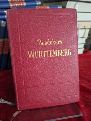 Baedeker Württemberg und Hohenzollern Schwäbische Alb, Bodensee, Württembergischer Schwarzwald (1925, wie neu!)