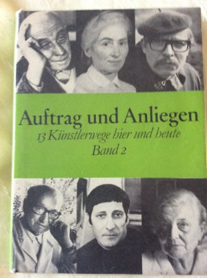 Auftrag und Anliegen, Band 2, 13 Künstlerwege hier und heute