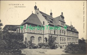 antiquarisches Buch – AK KITZINGEN Städtisches (Altes) Krankenhaus 1911