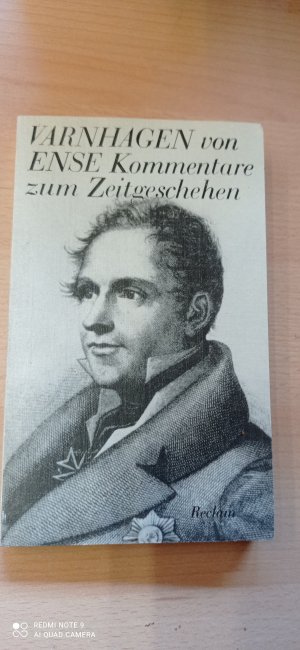 Kommentare zum Zeitgeschehen. Publizistik, Briefe, Dokumente 1813-1858