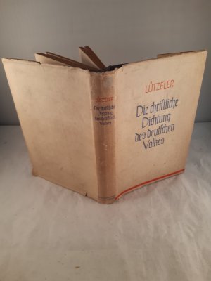 antiquarisches Buch – Heinrich Lützeler – Die christliche Dichtung des deutschen Volkes