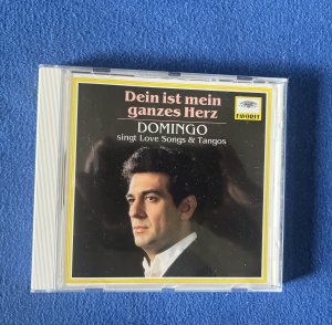 gebrauchter Tonträger – PLACIDO DOMINGO – DEIN IST MEIN GANZES HERZ  LOVE SONGS VON PLACIDO DOMINGO