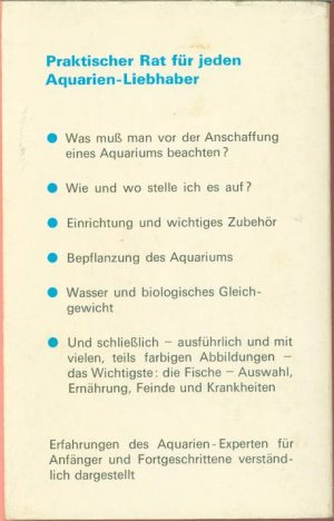 gebrauchtes Buch – Henri Favre – Mein Aquarium