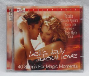 gebrauchter Tonträger – Various - Let's Talk About Love - 40 Songs for Magic Moments - 2001 DCD vg+/vg+ – Let's Talk About Love - 40 Songs for Magic Moments - 2001 DCD vg+/vg+