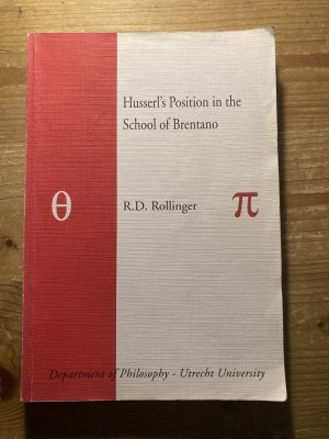 Husserl’s Position in the School of Brentano