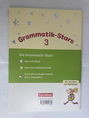 gebrauchtes Buch – Duscher, Sandra; Petz – Grammatik-Stars - 3. Schuljahr - Übungsheft - Mit Lösungen