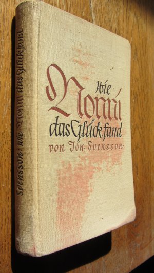 antiquarisches Buch – Svensson, Jon – Wie Nonni das Glück fand