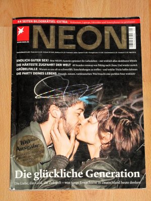 NEON - 100ste Ausgabe - Mai 2012 - Die glückliche Generation - 44 Seiten Bilderrätsel-Extra