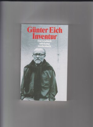neues Buch – Günter Eich – Inventur - Ein Lesebuch neues Buch – Günter Eich – Inventur - Ein Lesebuch