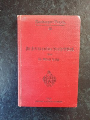 Der Klerus und das Strafgesetzbuch. Seelsorger-Praxis III.