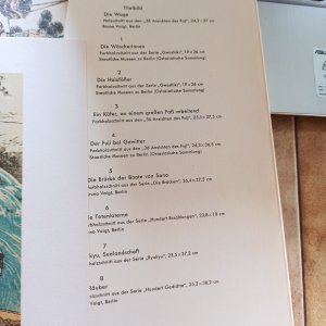 gebrauchtes Buch – Hokusai. Neun Farbholzschnitte