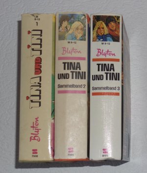 gebrauchtes Buch – Enid Blyton – 3 x Tina und Tini . 3 Sammelbände von Enid Blyton .