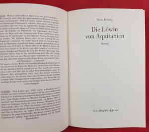 gebrauchtes Buch – Tanja Kinkel – Die Löwin von Aquitanien, Geschenkausgabe von Tanja Kinkel