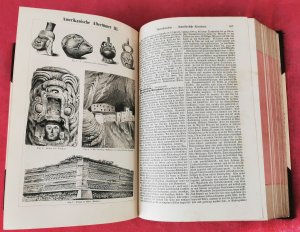 antiquarisches Buch – Hrsg: Buchhandlung F. Schvenemann Berlin 1868 – Meyers Konversations-Lexikon 5. Auflage 17 Bände 1894-1897 Prachtausgabe Schvenemann  Meyers Konversations-Lexikon Ein Nachschlagewerk des allgemeinen Wissens Mit mehr als 10500 Abbildungen im Text und auf 1088 Bildtafeln, Karten und Plänen (darunter 164 Farbendrucktafeln und 286 Kartenbeilagen) und 120 Textbeilagen Fünfte (5.) gänzlich neubearbeitete Auflage 17 Bände von A-Z = komplett Bibliographisches Institut, Leipzig und Wien 1894-1897