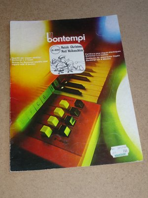 bontempi 8-100   -   Natale Christmas   -   Partituren für elekronische Orgeln