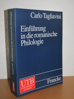 gebrauchtes Buch – Carlo Tagliavini – Einführung in die romanische Philologie  - 2., verbesserte Auflage 1998