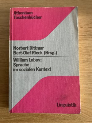 Sprache im sozialen Kontext